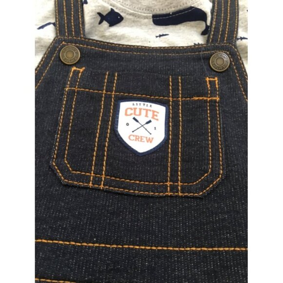 Carter's #nwt Whale Outfit 24 Months - Picture 2 of 3